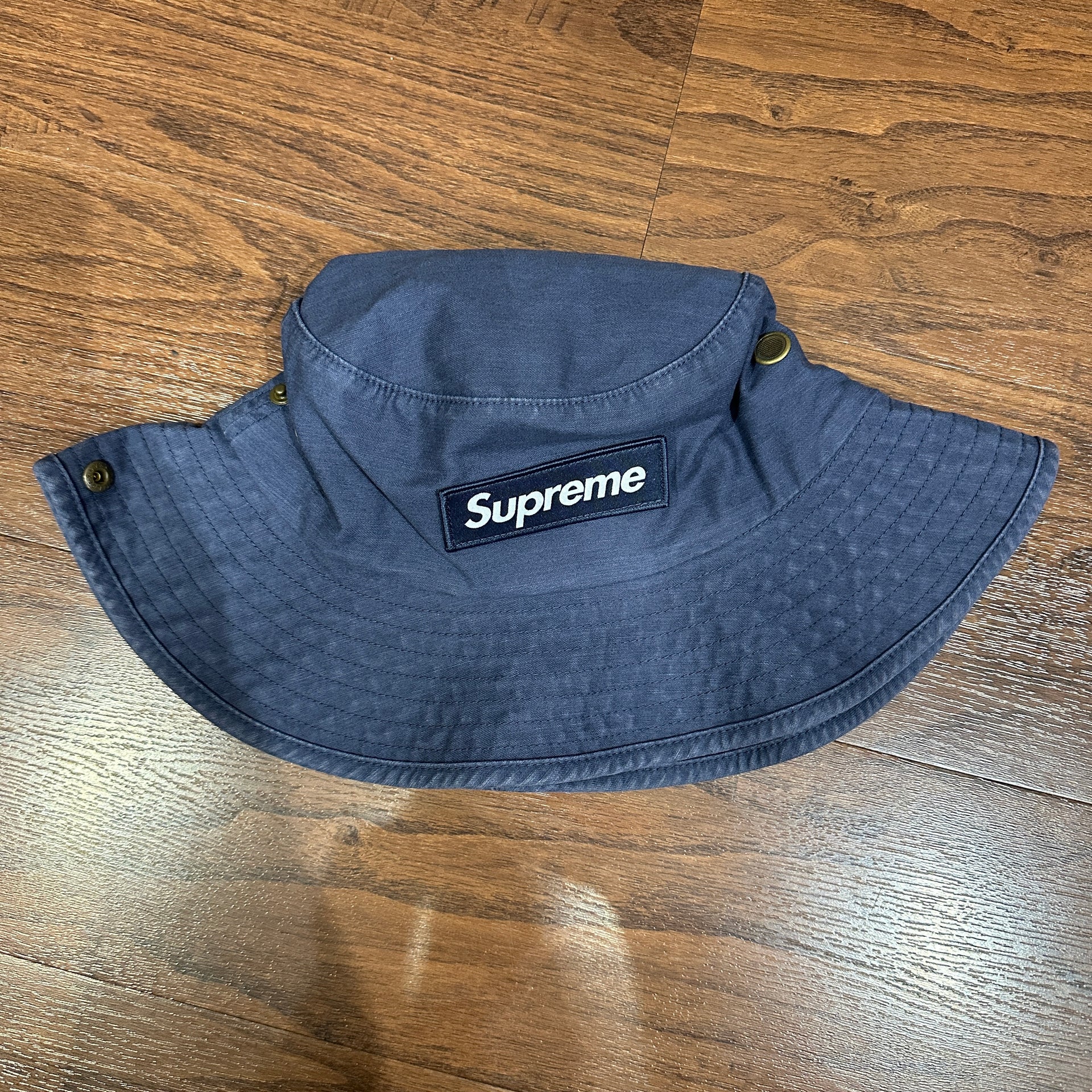 Supreme Military Boonie Bucket hat (Navy) – Sports Connection