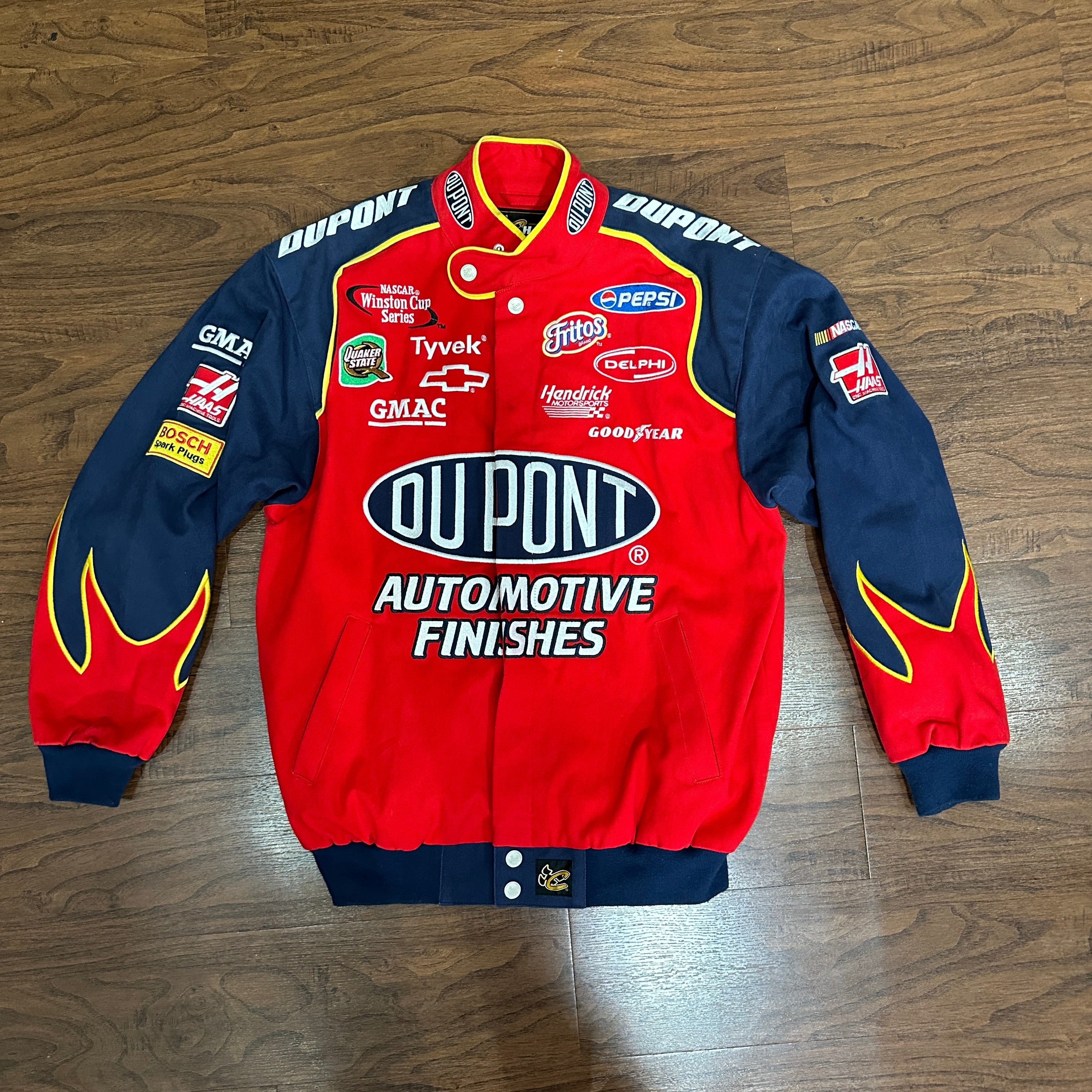 Direct Connection Racing Jacket *VINTAGE* DuPont Automotive Finishes NASCAR Jeff Gordon Jacket – Sports ...