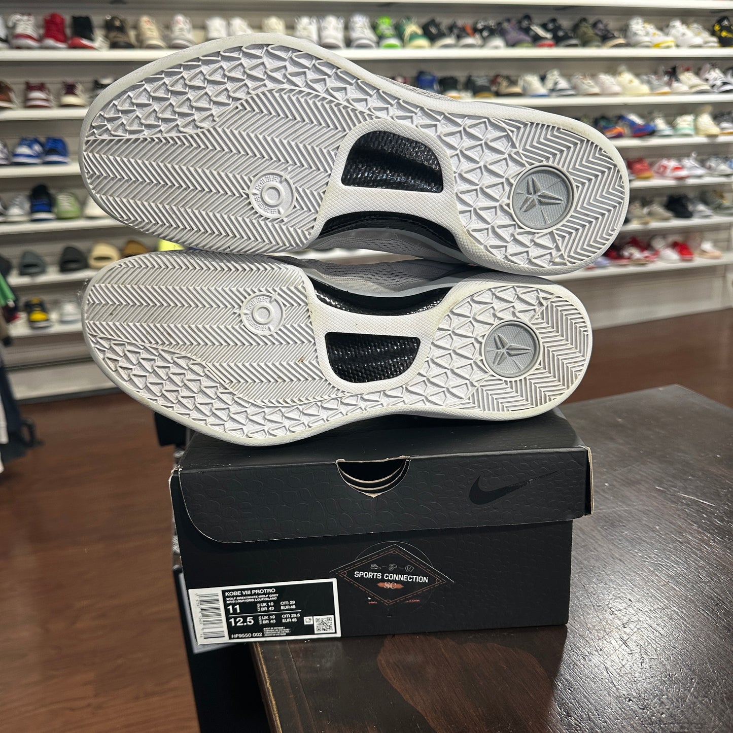 *USED* Kobe 8 Wolf Grey (Size 11)