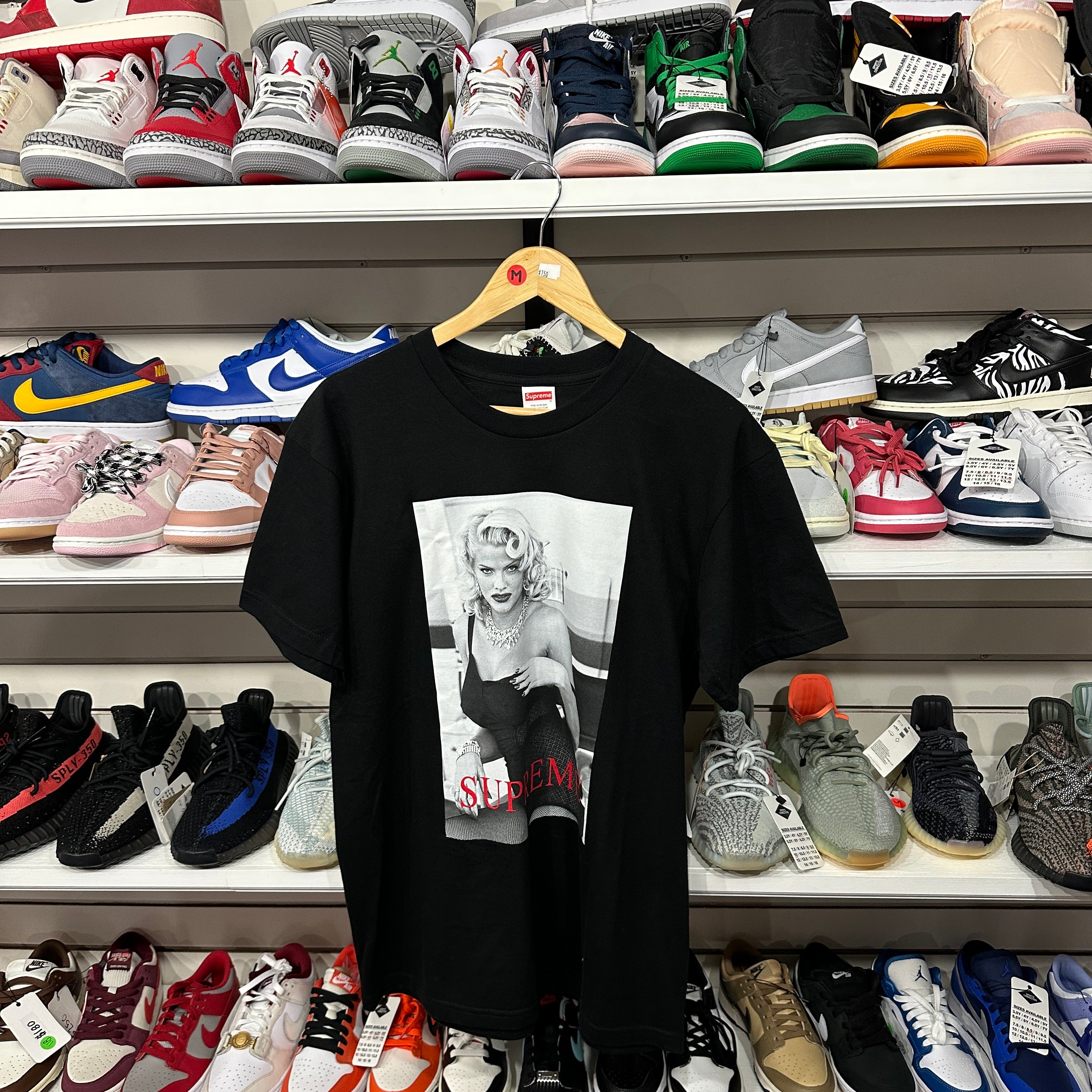 Supreme Anna Nicole Smith Black Tee (Mens)