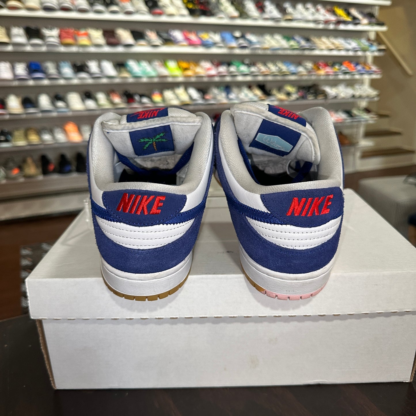 *USED* Nike SB Dunk Low Dodgers (REP BOX) (size 8.5)