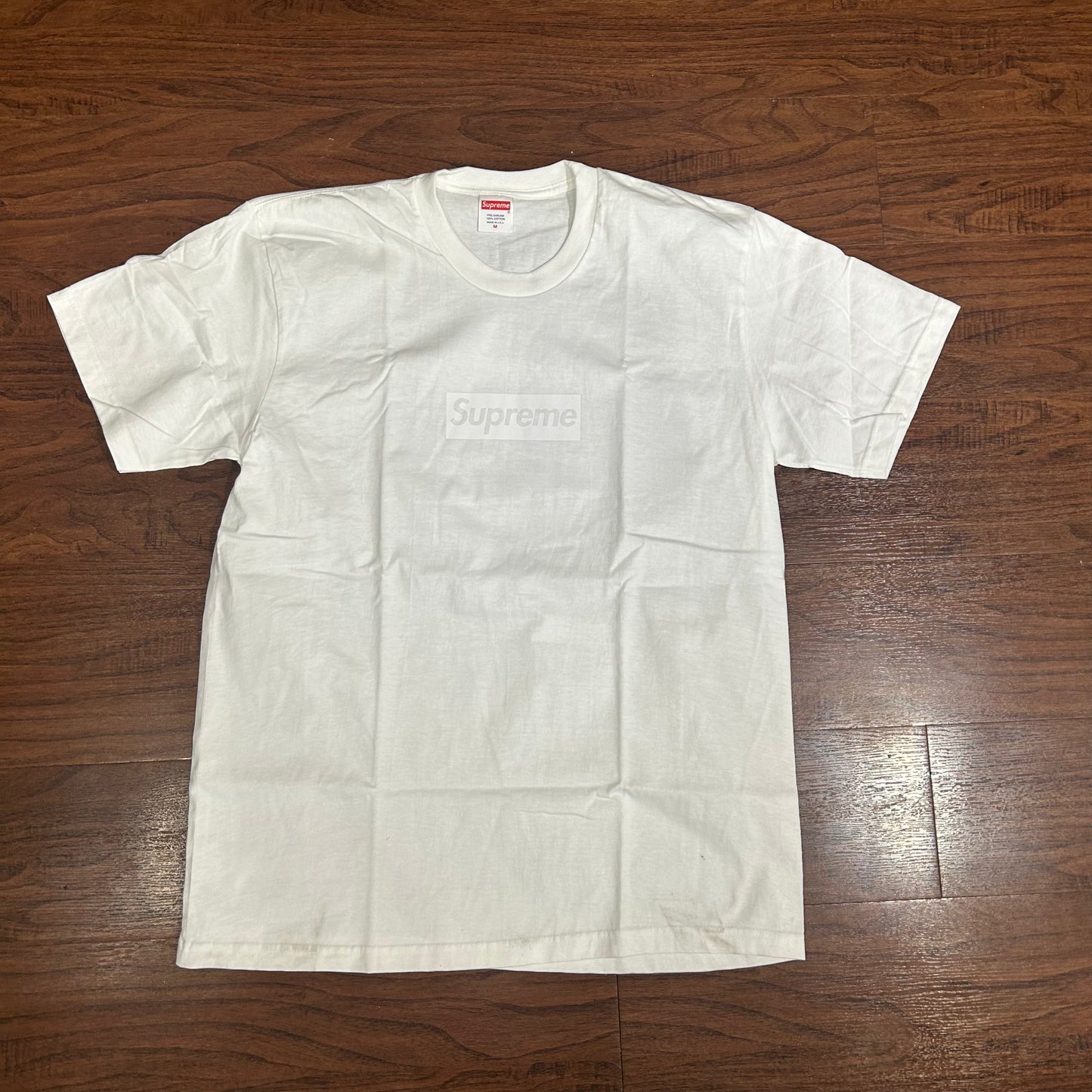 Supreme Tonal Box Logo White Tee – Sports Connection Supreme Tonal Box Logo White Tee – Sports Connection