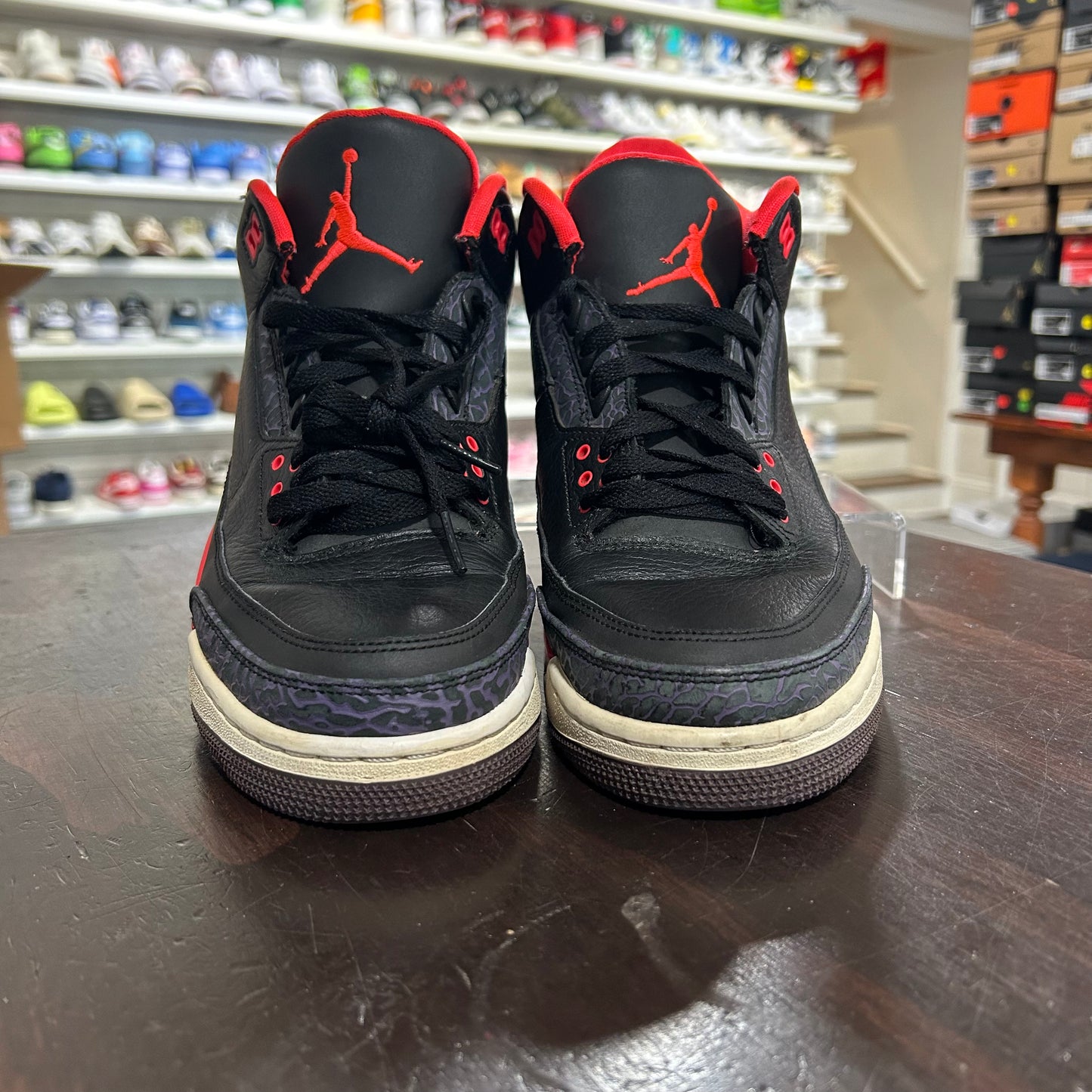 *USED* Jordan 3 Crimson (Size 9.5)