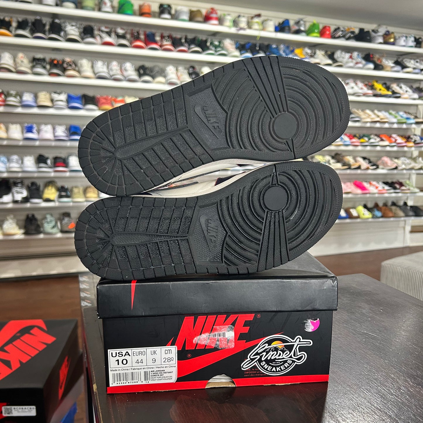 USED Jordan 1 Retro High OG Defiant SB LA to Chicago Size 10 Sports Connection