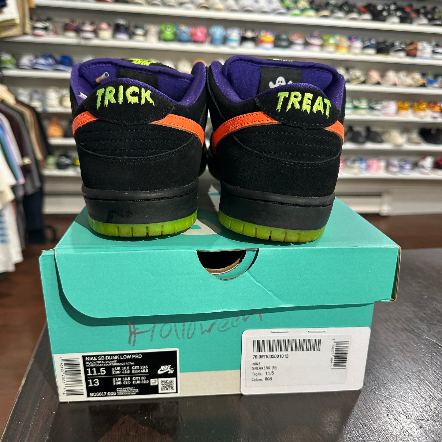 *USED* Nike Dunk SB Night of Mischief Halloween (Size 11.5)