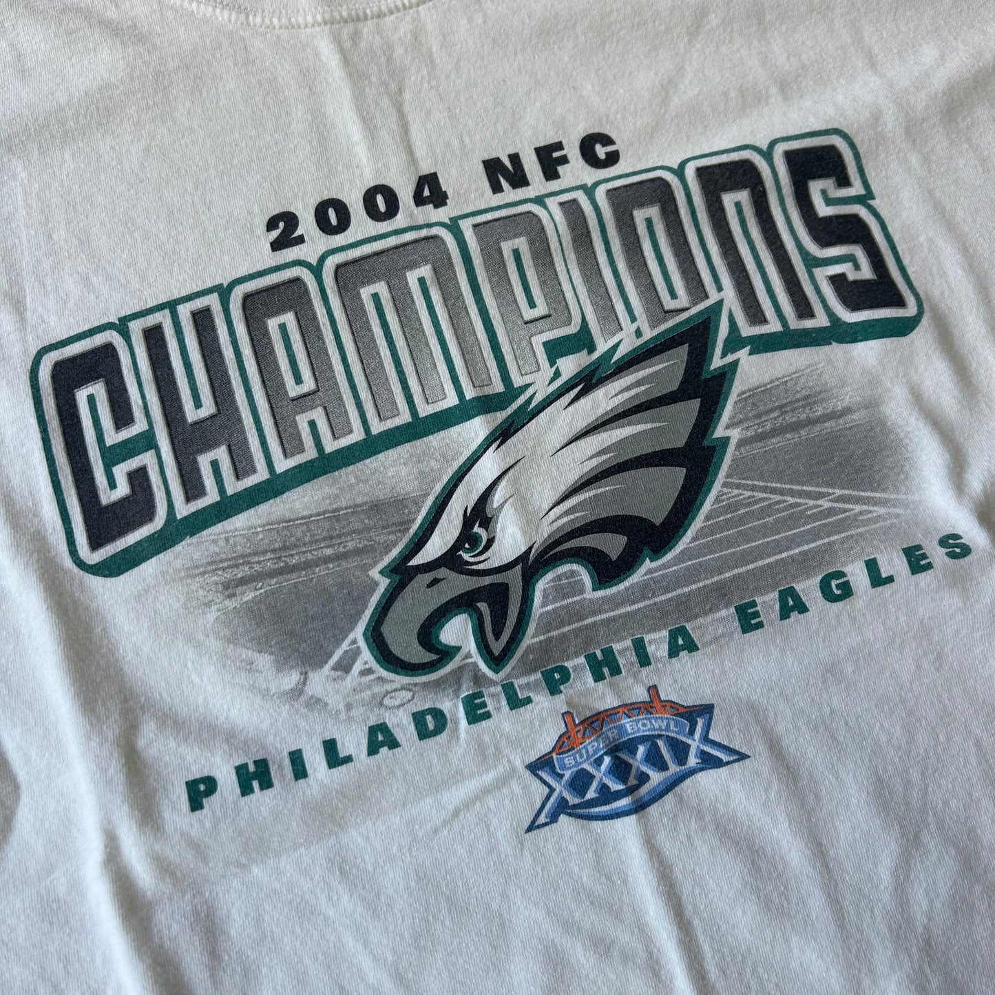 *VINTAGE* Philadelphia Eagles 2004 NFC Championships tee (Size XL)