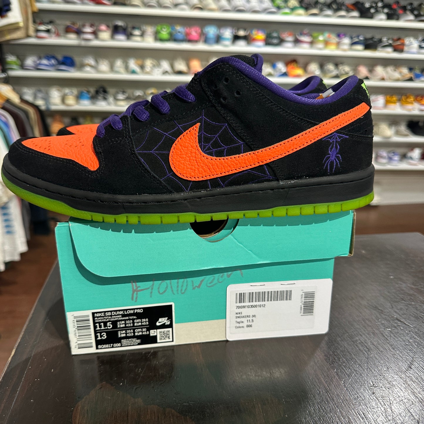*USED* Nike Dunk SB Night of Mischief Halloween (Size 11.5)
