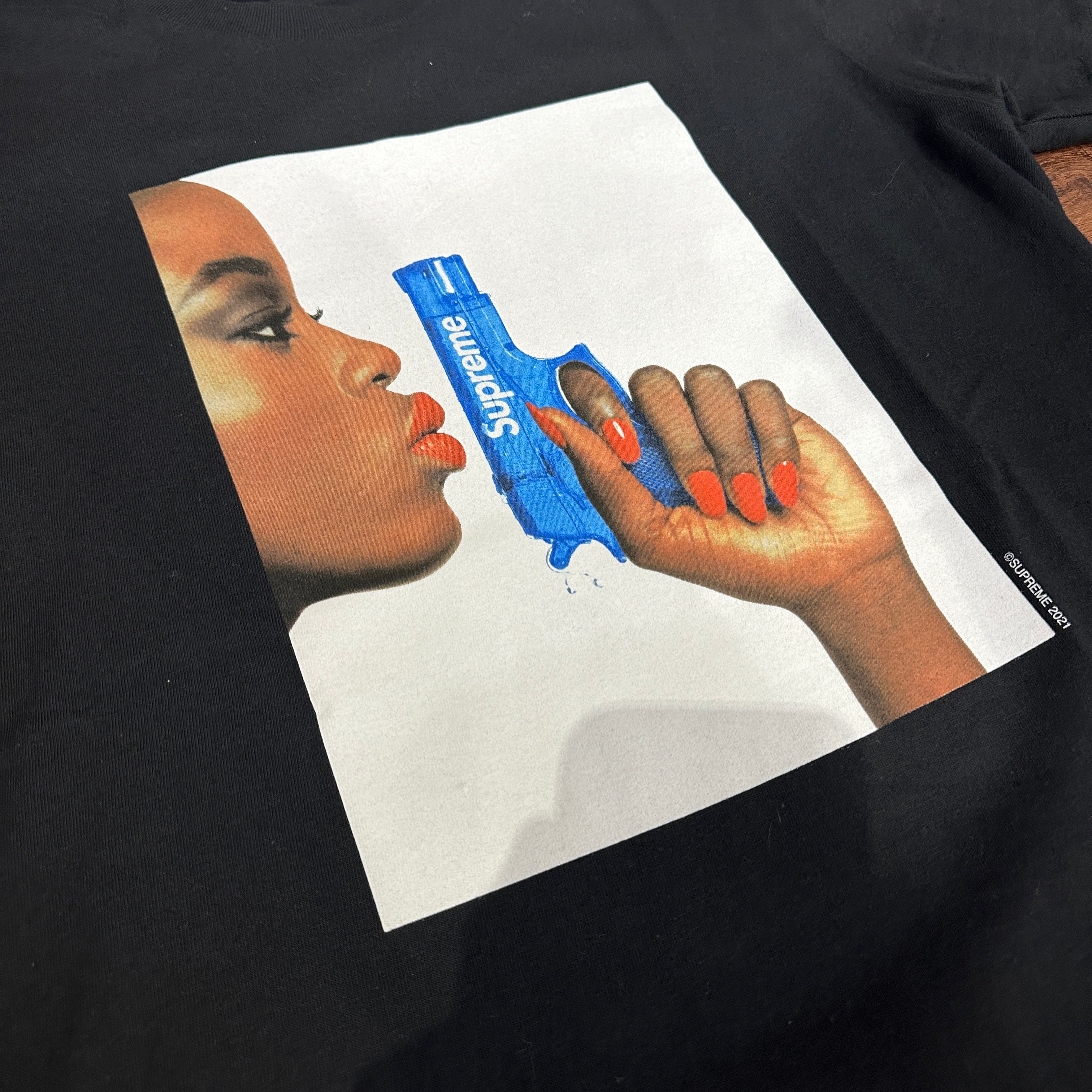 Supreme Water Pistol Black Tee (Mens) – Sports Connection