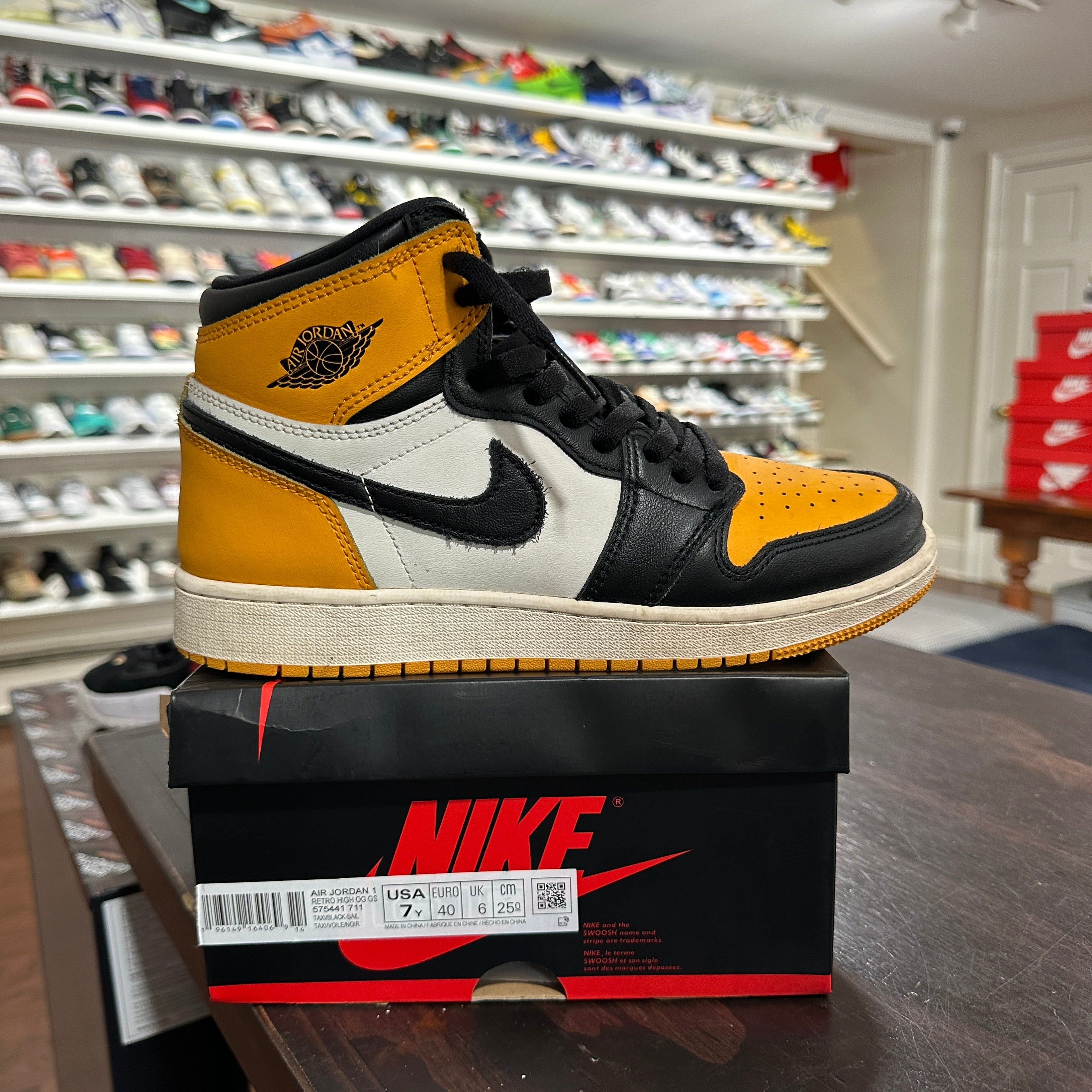 Air jordan 1 high taxi size outlet 5.5Y