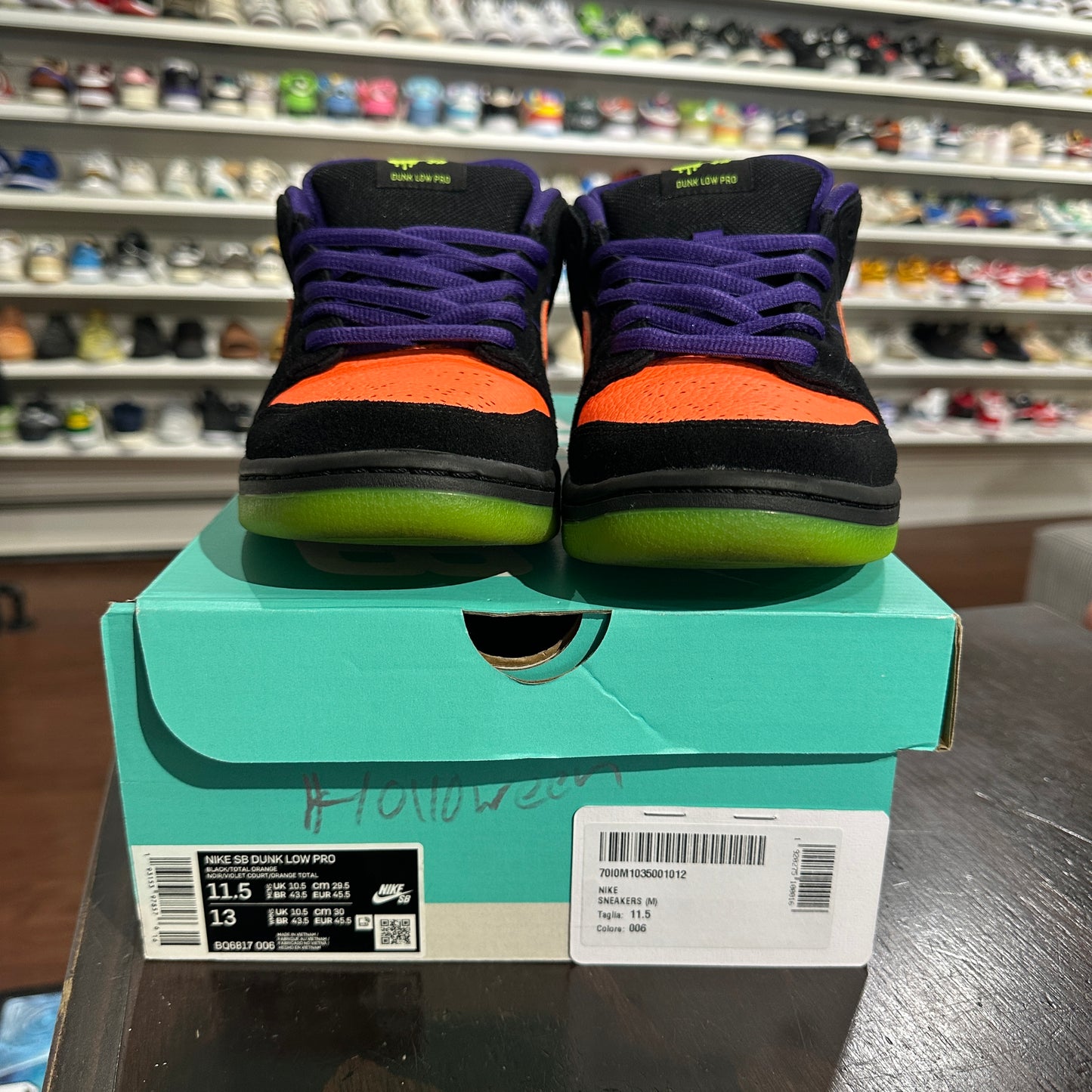 *USED* Nike Dunk SB Night of Mischief Halloween (Size 11.5)