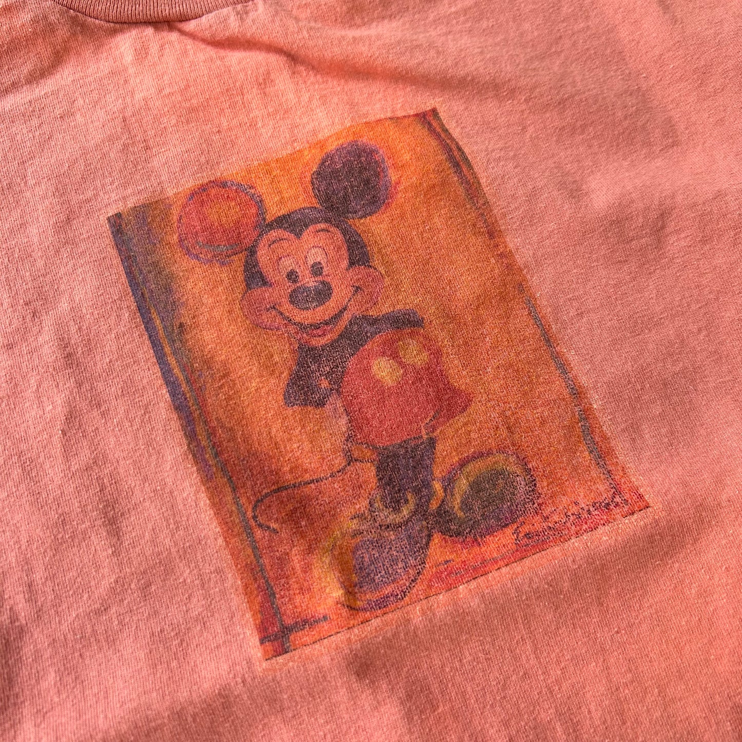 *VINTAGE* Mickey Mouse Tee (FITS SMALL)