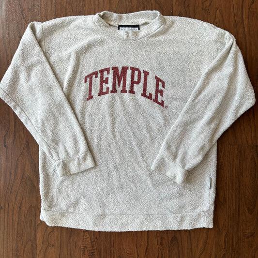 *VINTAGE* Temple University Woolly Long Sleeve (FITS XL)