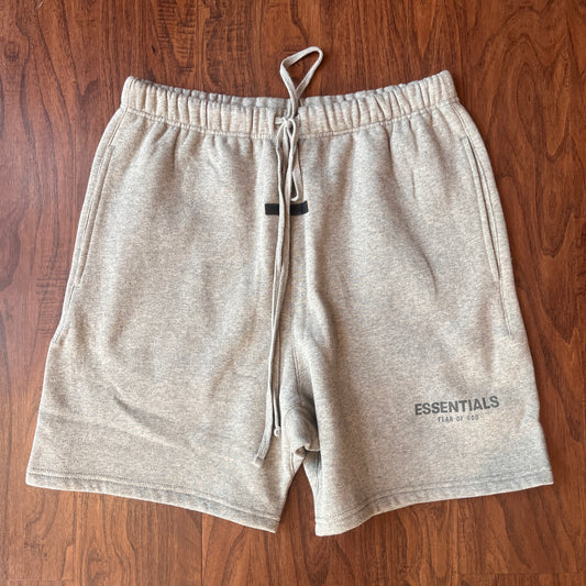 Heather Oat Essentials Fear of God Shorts comfortable good quality great price