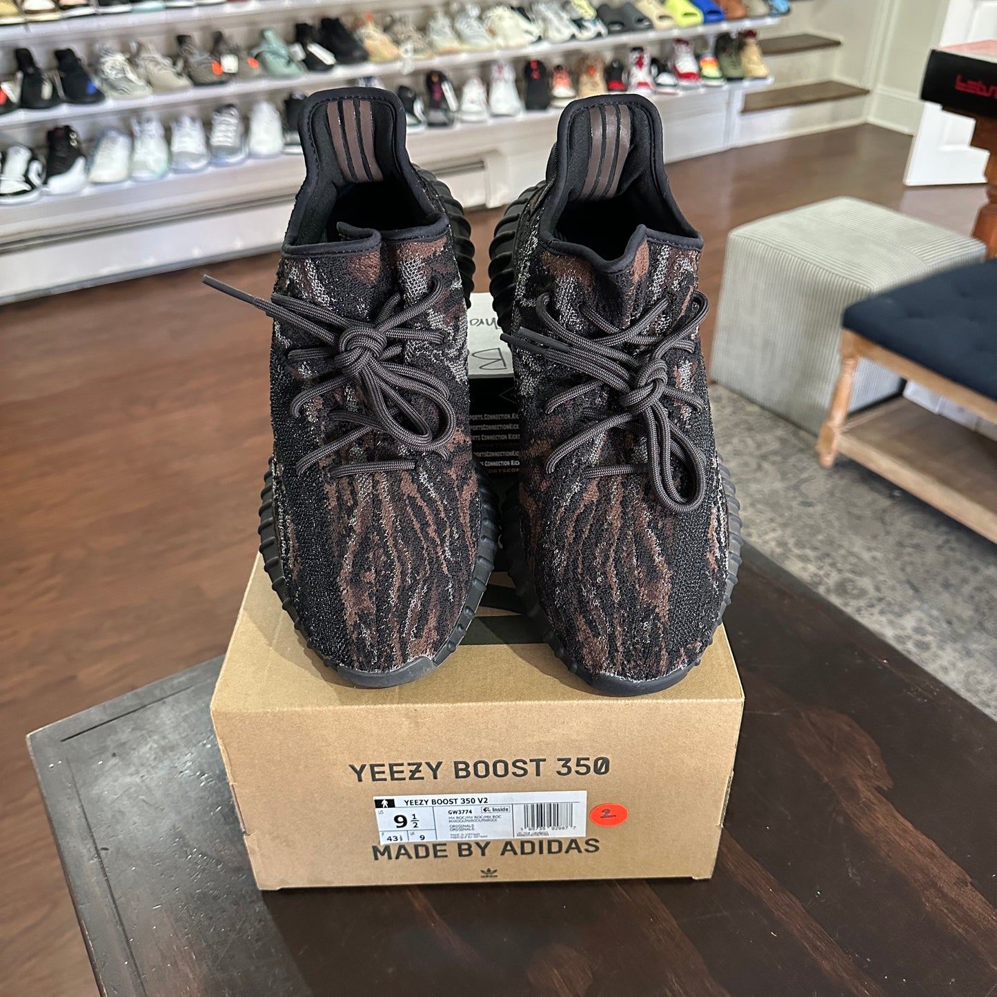 *USED* Yeezy Boost 350 v2 MX Rock (size 9.5)