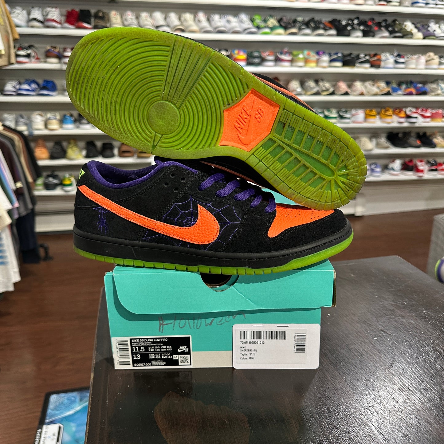 *USED* Nike Dunk SB Night of Mischief Halloween (Size 11.5)
