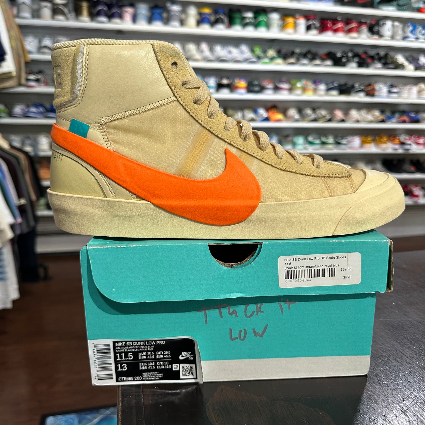 *USED* Nike Blazer Mid Off-White All Hallow’s Eve (Size 11)