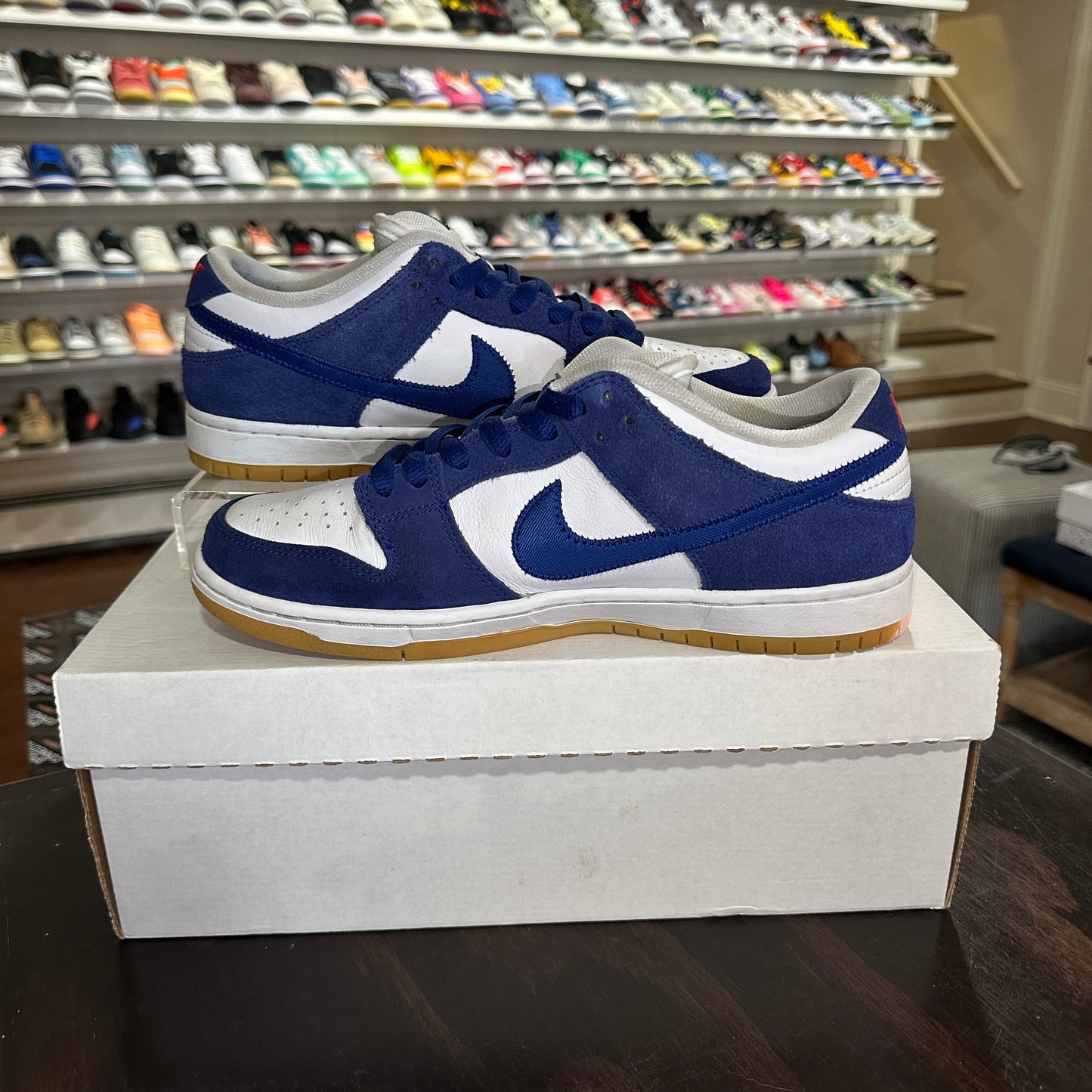 *USED* Nike SB Dunk Low Dodgers (REP BOX) (size 8.5)