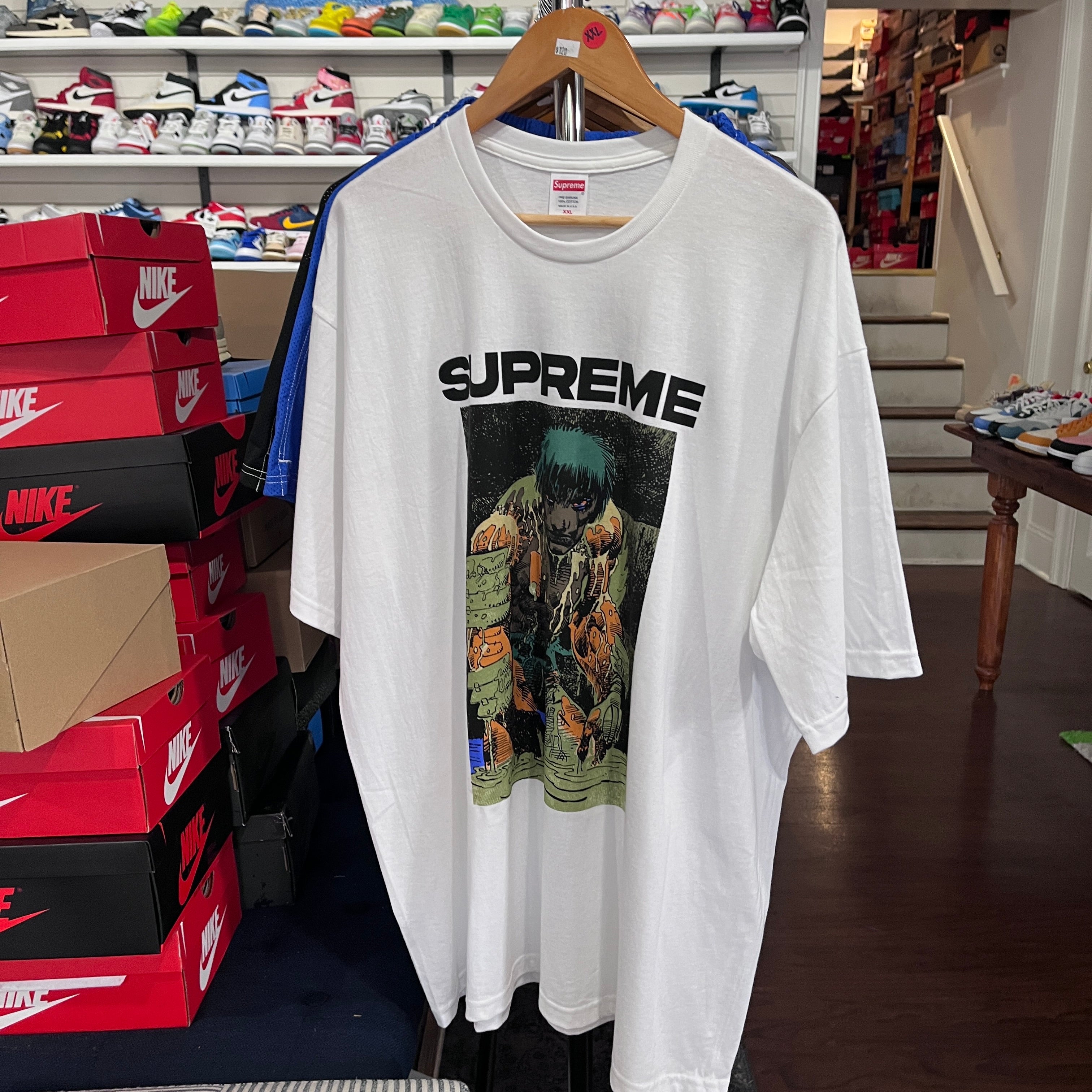 Supreme Ronin White Tee – Sports Connection