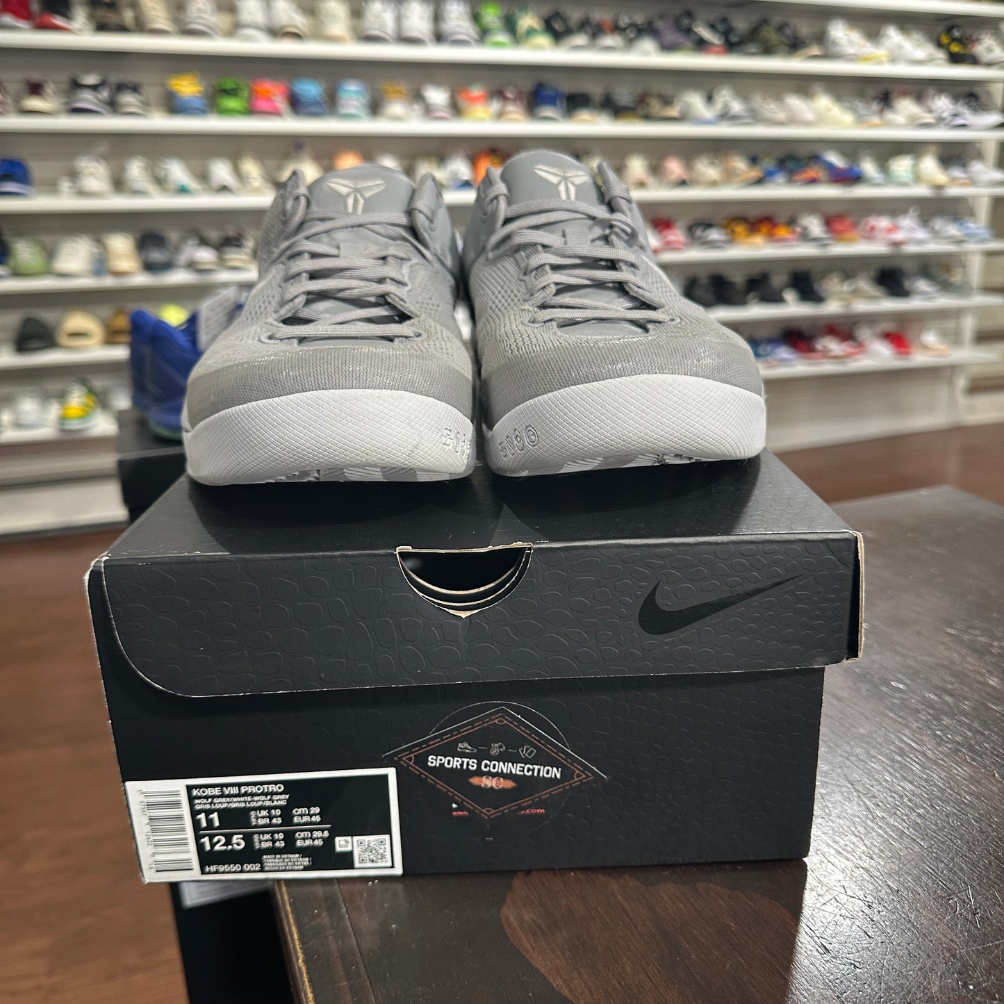 *USED* Kobe 8 Wolf Grey (Size 11)