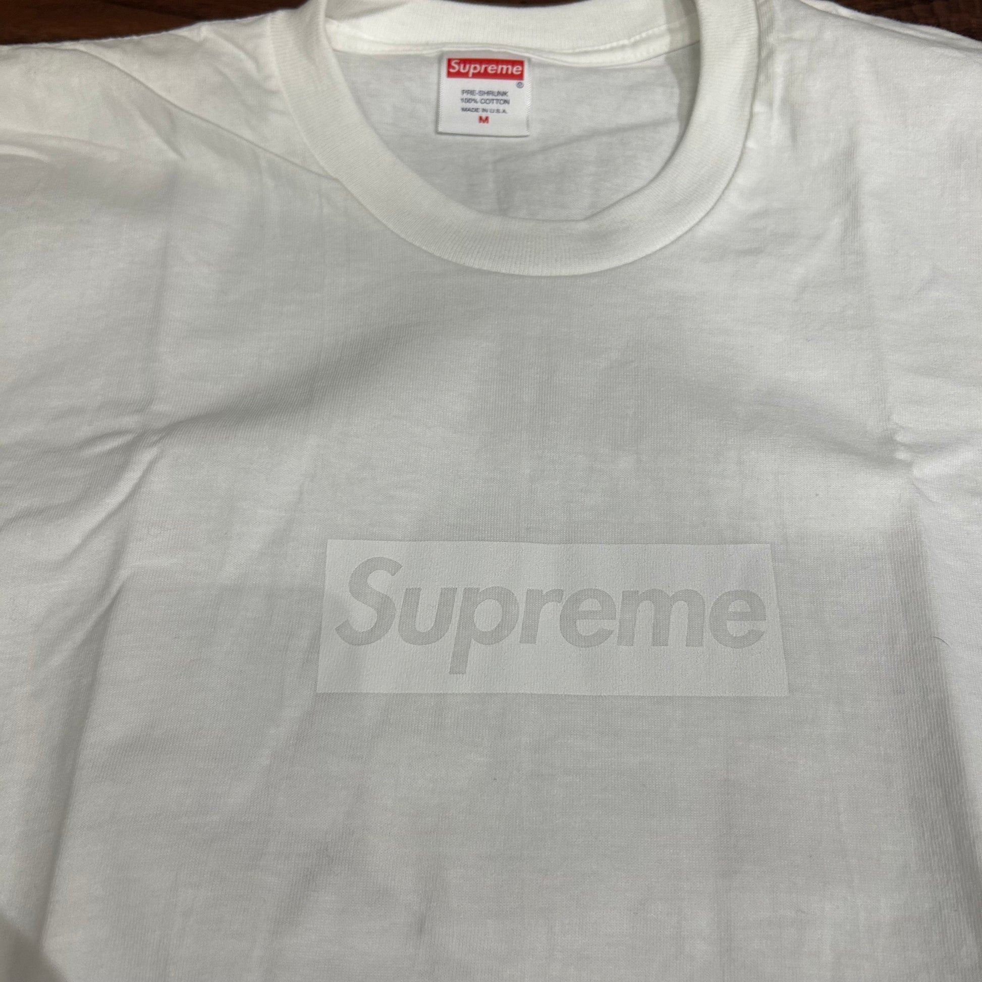 Supreme Tonal Box Logo White Tee – Sports Connection Supreme Tonal Box Logo White Tee – Sports Connection