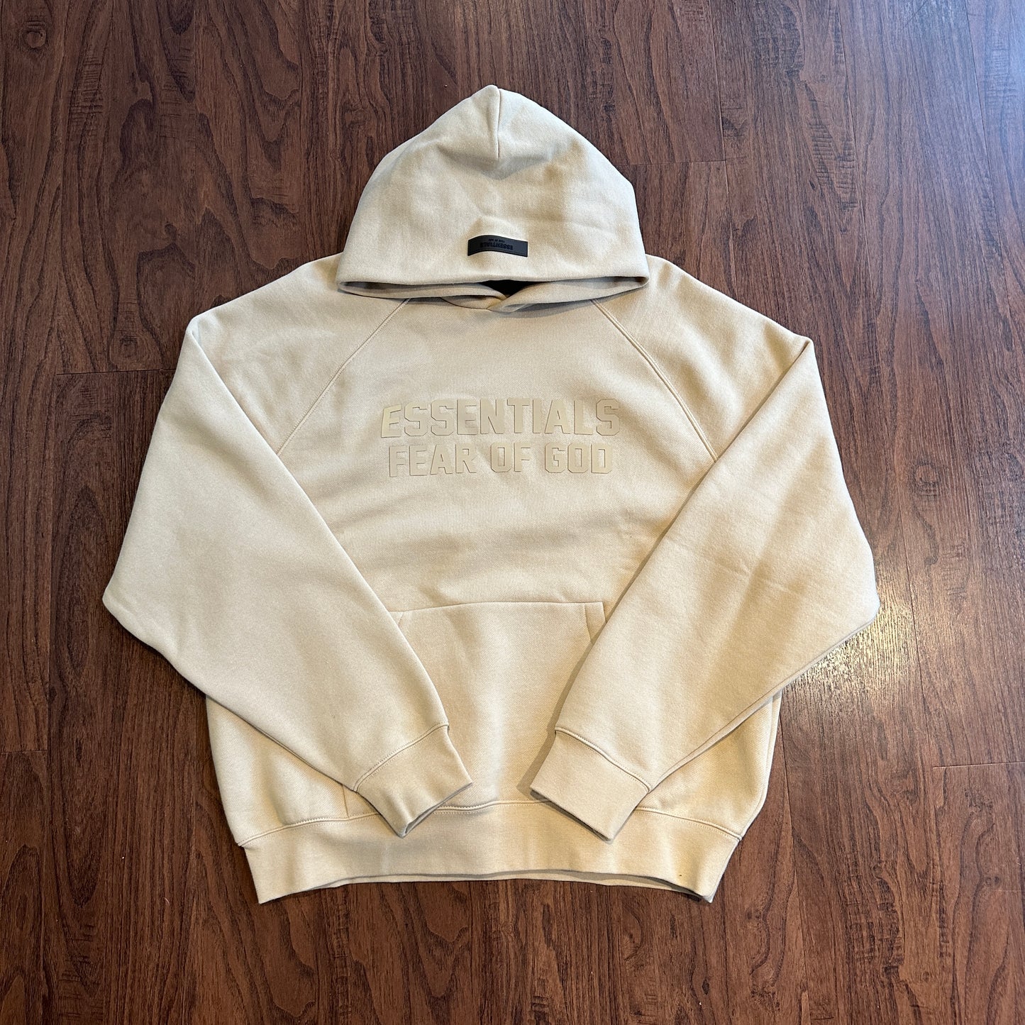 Essentials Fear Of God Sand Hoodie