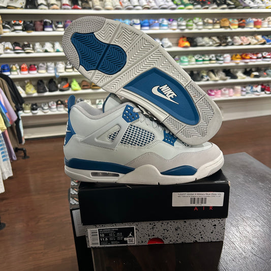 *USED* Jordan 4 Military Blue (Size 10)