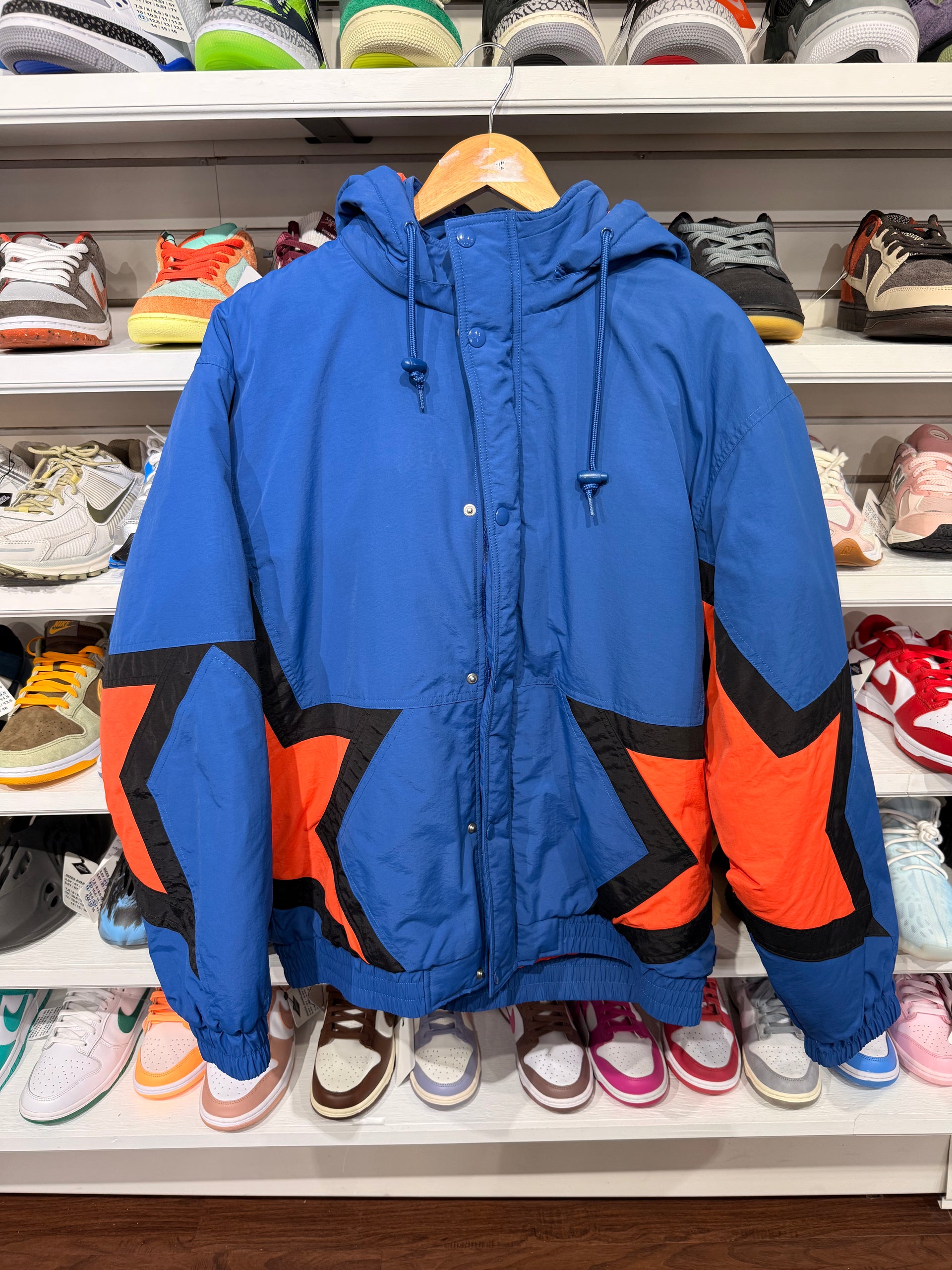 supreme stars puffy jacket　XL Supreme Stars Puffy Jacket (Size Large) – Sports Connection