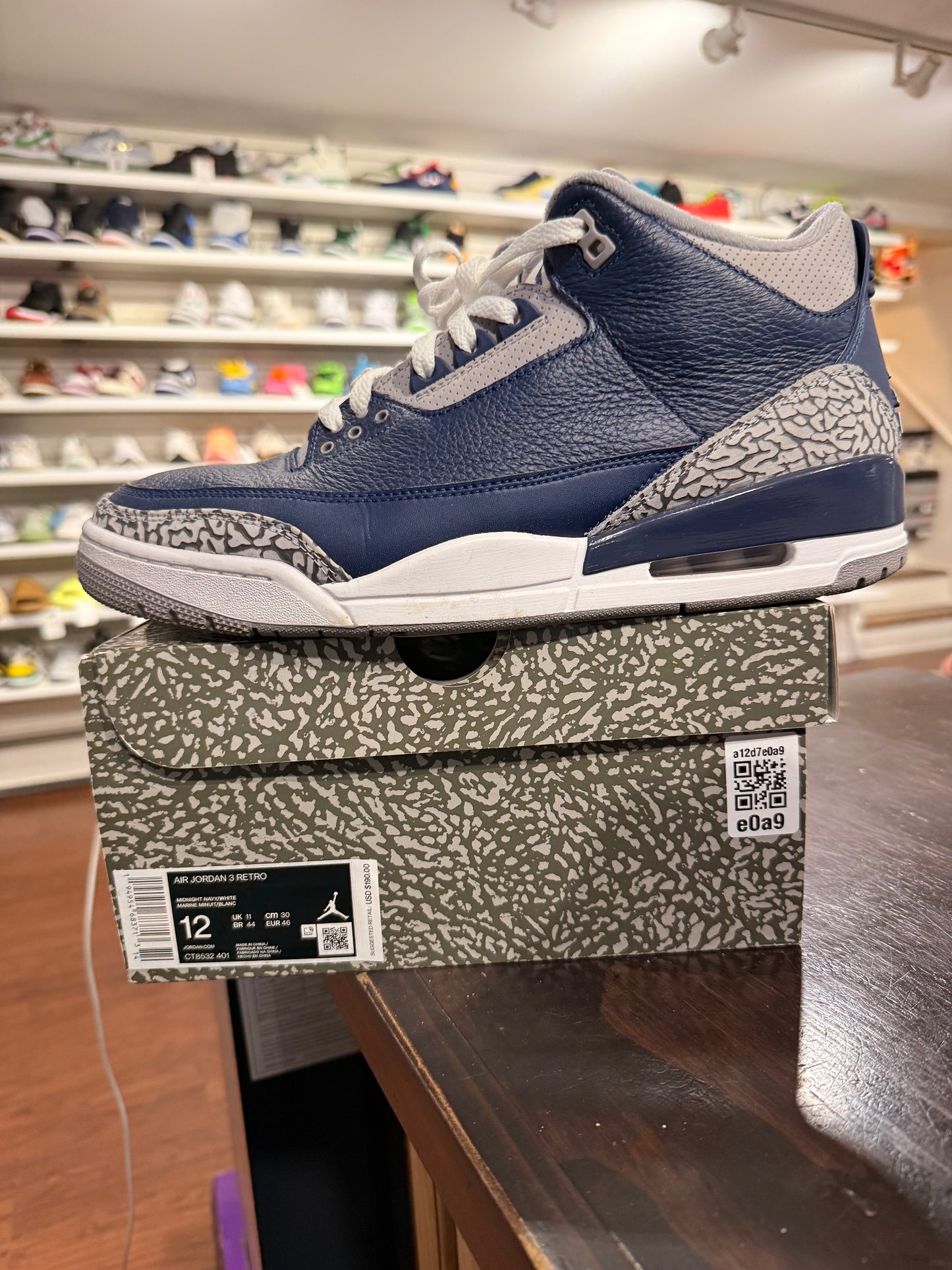 *USED* Jordan 3 Georgetown (Size 12)
