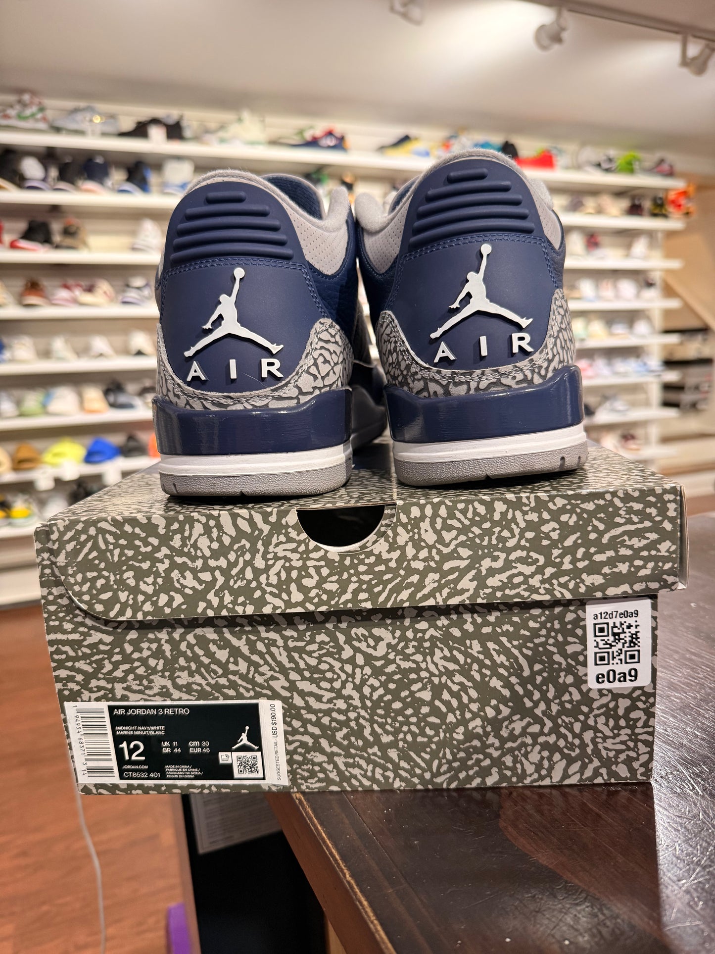 *USED* Jordan 3 Georgetown (Size 12)