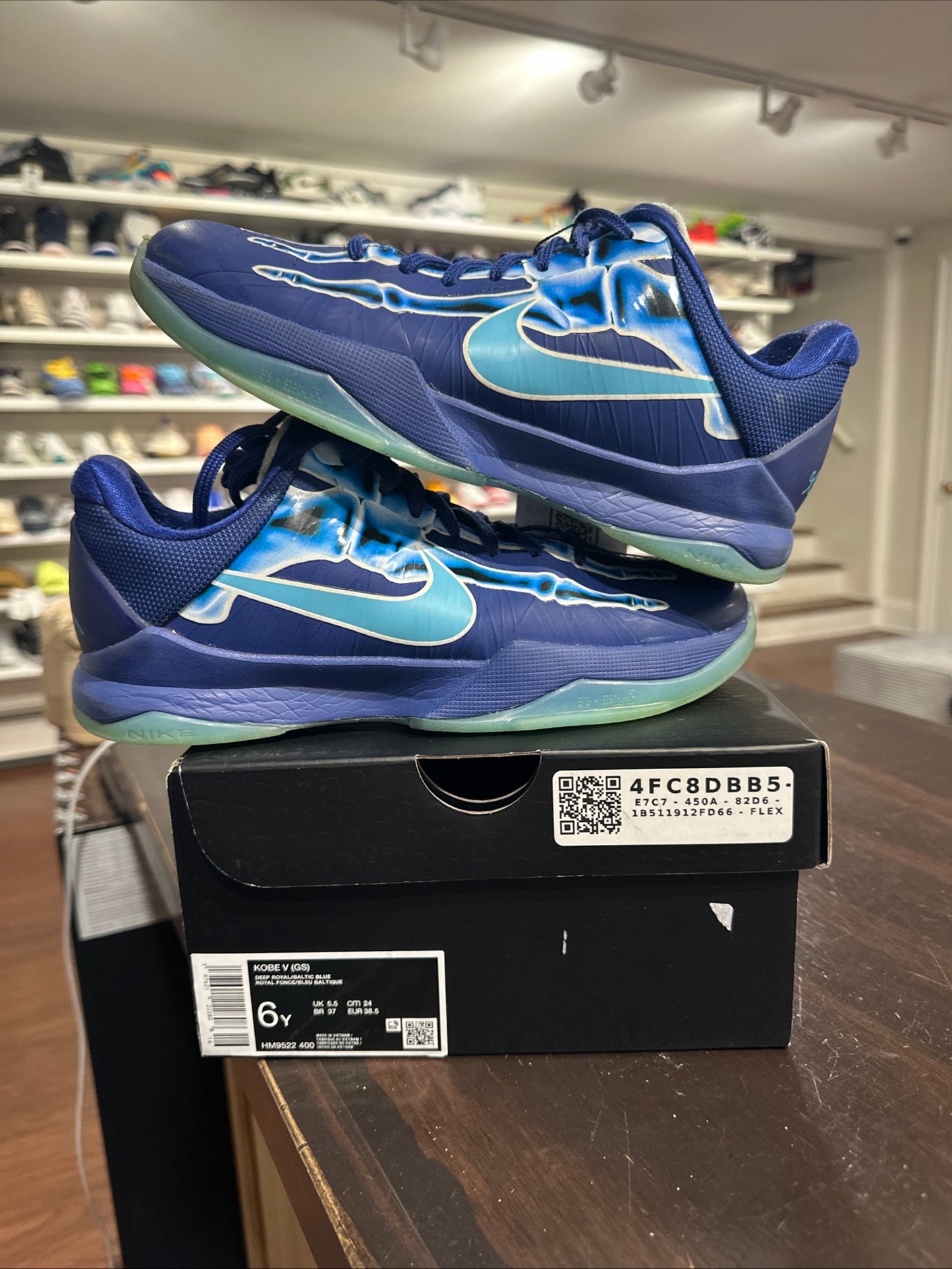 *USED* Kobe 5 X-Ray (Size 6Y)