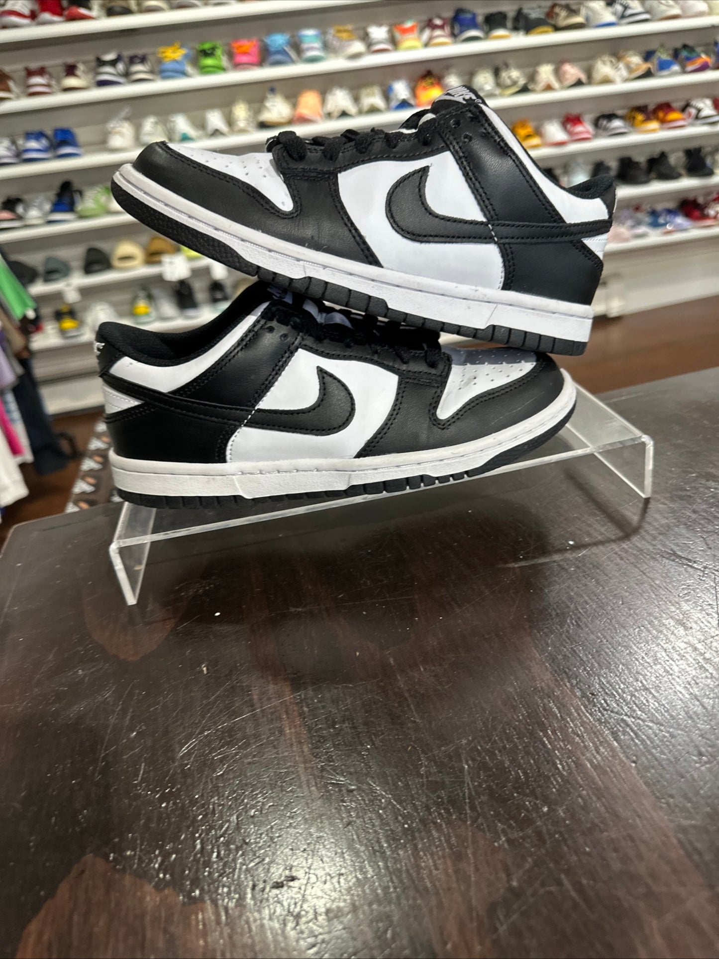 *USED* Nike Dunk Panda gs (4.5Y)