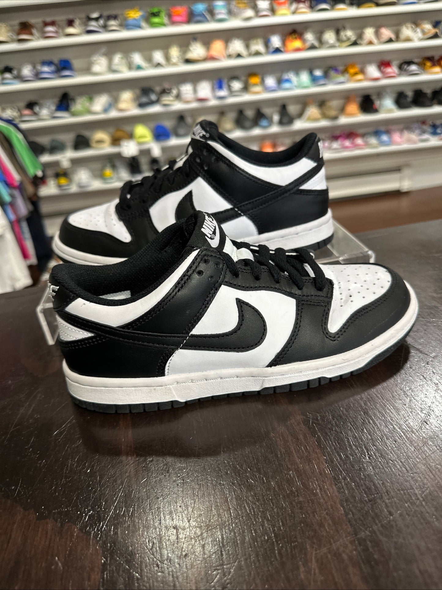 *USED* Nike Dunk Panda gs (4.5Y)
