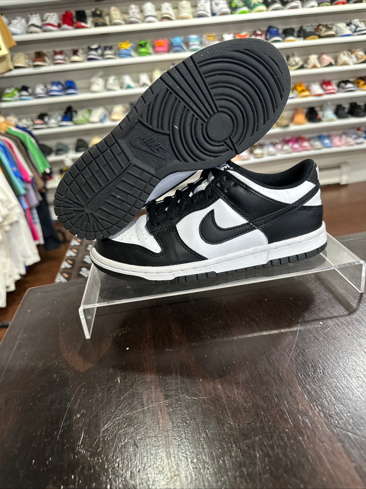 *USED* Nike Dunk Panda gs (4.5Y)
