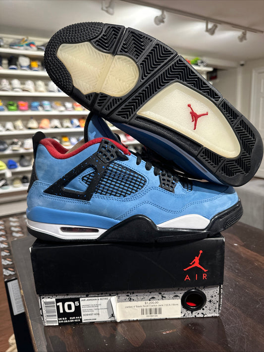 *USED* Jordan 4 Travis Scott (Size 10.5)