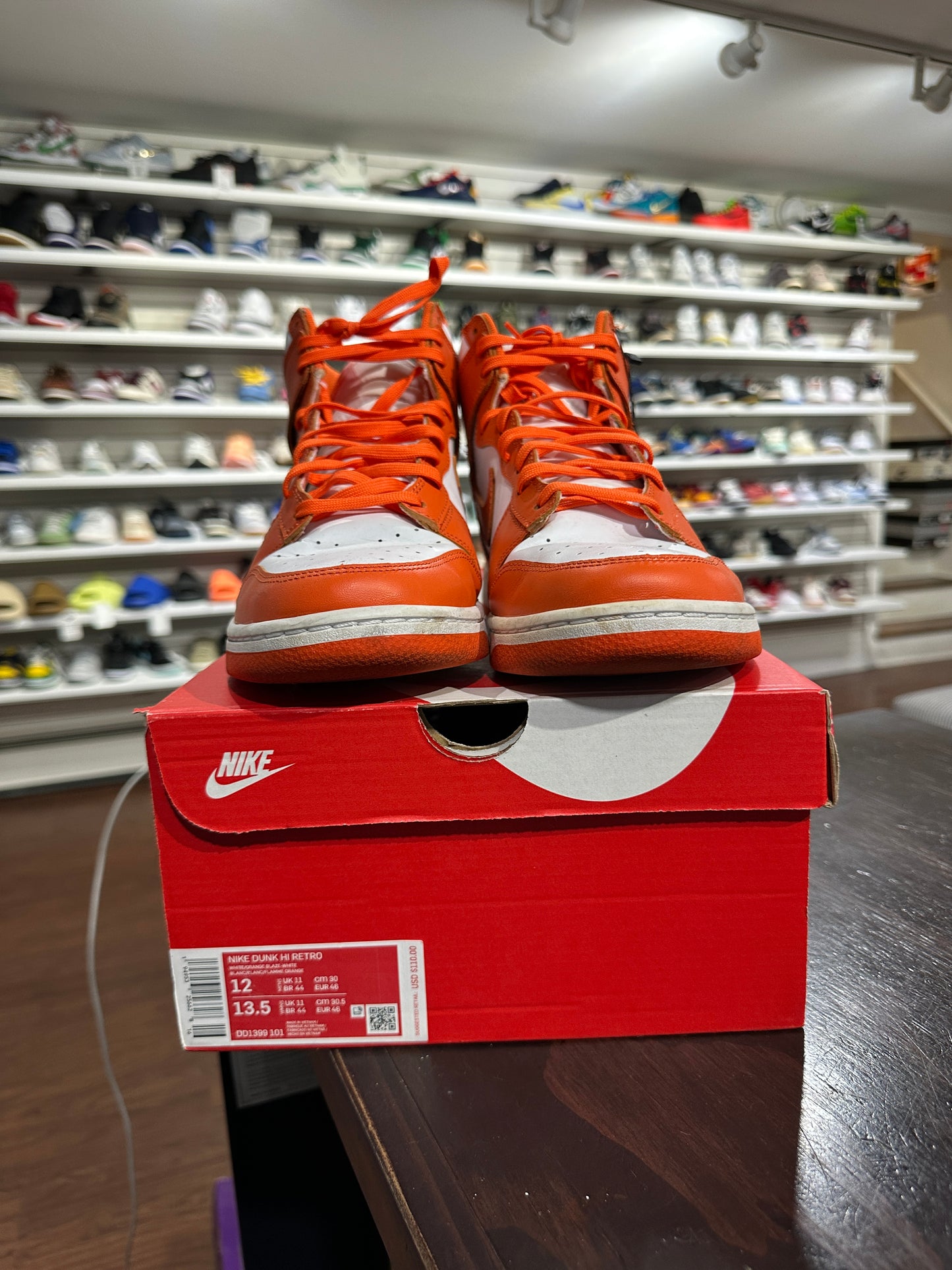 *USED* Dunk High Syracuse (Size 12)
