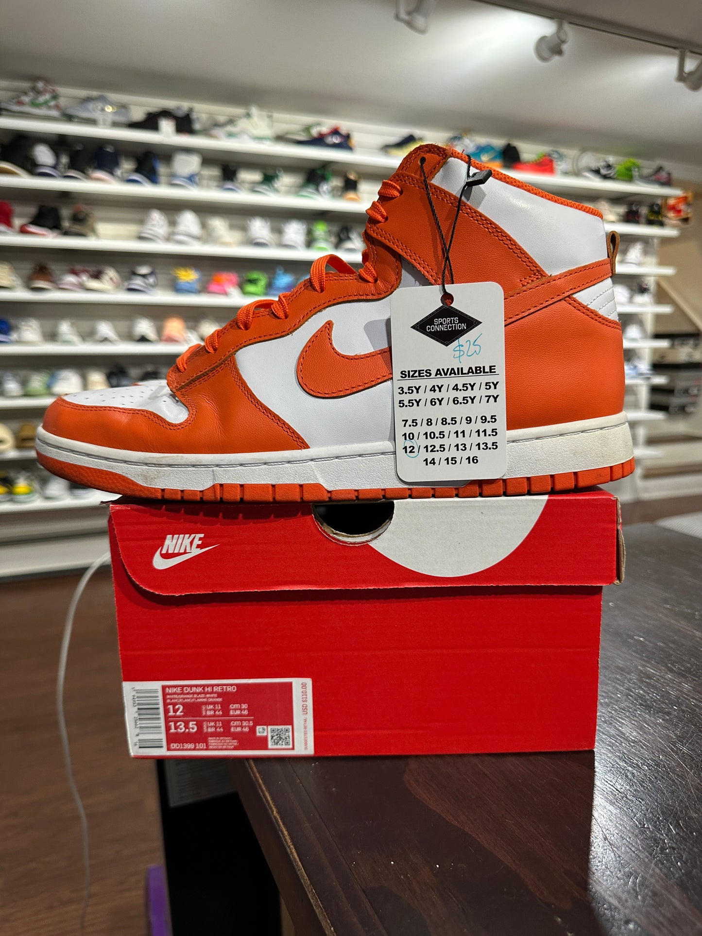 *USED* Dunk High Syracuse (Size 12)