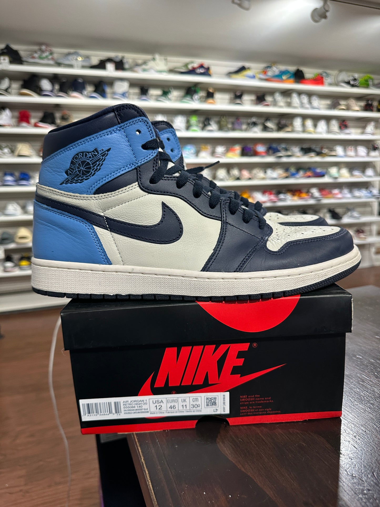 *USED* Jordan 1 Obsidian (Size 12)