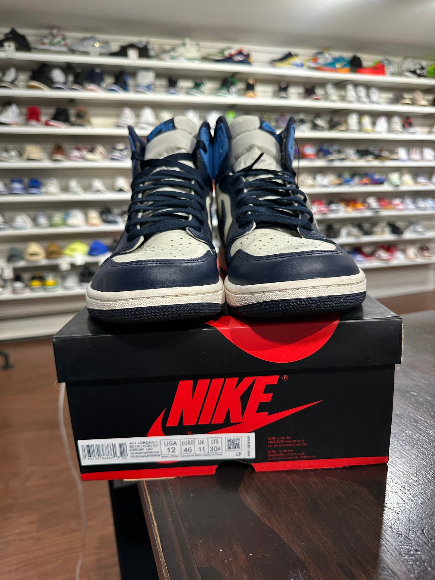 *USED* Jordan 1 Obsidian (Size 12)