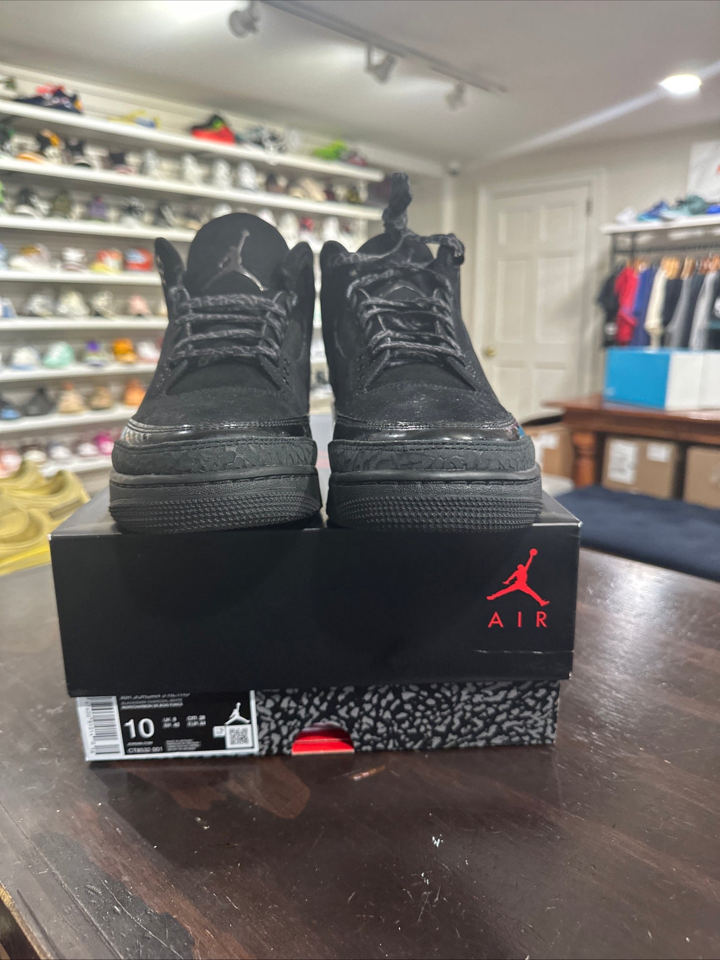 *USED* Jordan 3 Black Cat (Size 10)