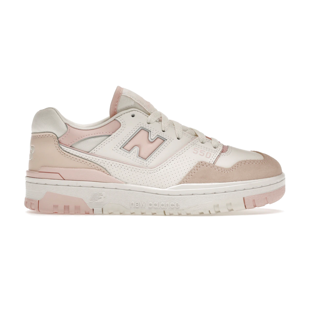 Feel inspired to take on any challenge in the stylish New Balance 550 Pink White (Womens)! These shoes feature lightweight construction, cushioning for unbeatable all-day comfort, and a vibrant pink and white color palette to add a fresh and fun flair to any wardrobe. What are you waiting for? Make a statement and get moving!