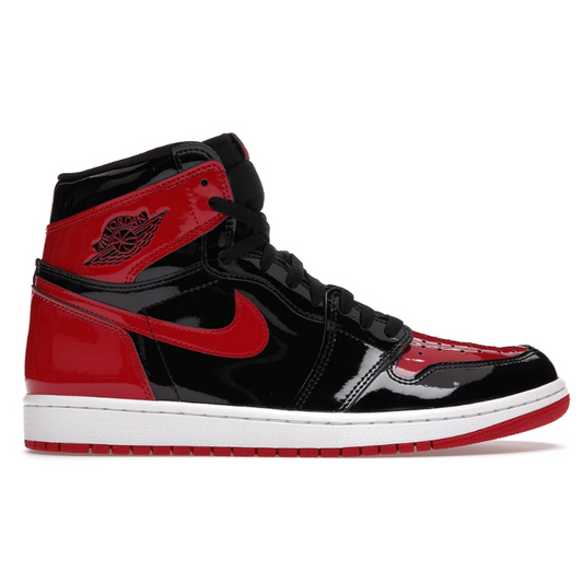Feel the Nike Air with every step in the Air Jordan 1 Retro High OG. This classic sneaker features vibrant colors, a comfortable fit, and style that will last you for years to come. Step up your sneaker game with the OG Patten Bred today!