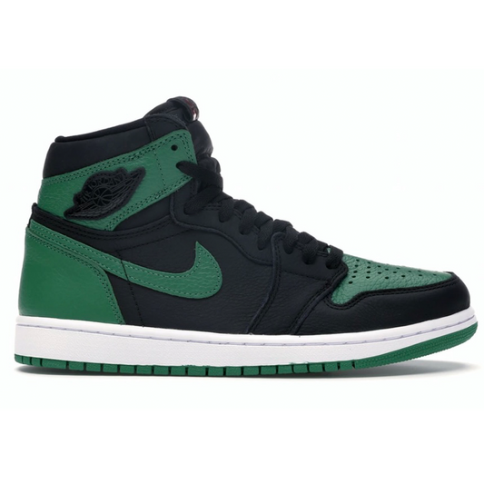 The Nike Air Jordan 1 Retro High Pine Green is the perfect blend of style and performance. Crafted with a sleek, low-profile design and signature Air Jordan elements, these shoes are sure to keep you comfortable and on-trend all day long! Get your pair today and experience the sophistication of premium sneaker technology!