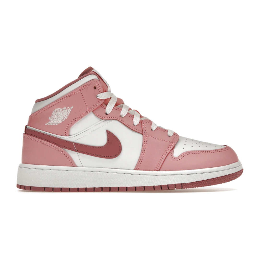 These Nike Air Jordan 1 Mids offer stylish Valentine's flair that doubles as a heartfelt gift for the special youth in your life. Featuring bold, iconic style perfect for any street-style wardrobe, these shoes have a comfortable fit and bouncy cushioning for all-day wear. Show off your love with the perfect pair of sneakers!