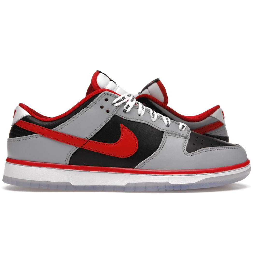 Take your style to the next level with these Nike Dunk Low CAU Mens sneakers. Featuring a classic low-top silhouette and eye-catching design, they're the perfect combination of comfort, style, and performance. Experience unparalleled cushioning and an unbeatable level of support with every step. Step up your shoe game and make a statement with these must-have sneakers.