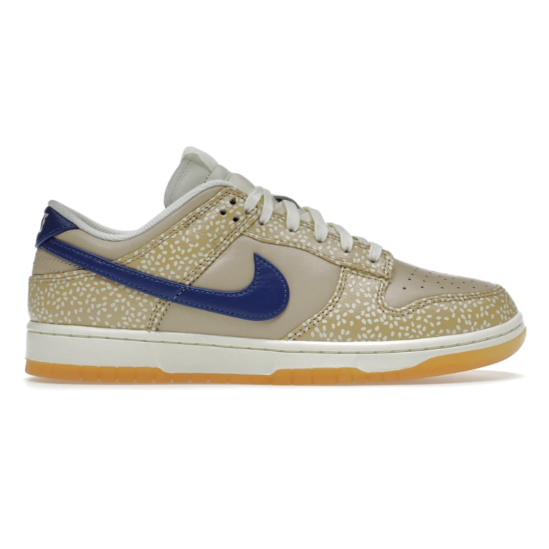 Step out in style with the Nike Dunk Low Montreal Bagel Dunk Low (Mens). These kicks feature sustainable suede overlays and intricate detailing to bring a unique twist to your look. Plus, the lightweight cushioning provides all-day comfort for wherever your day takes you. Elevate your street wear with these highly sought-after sneakers.