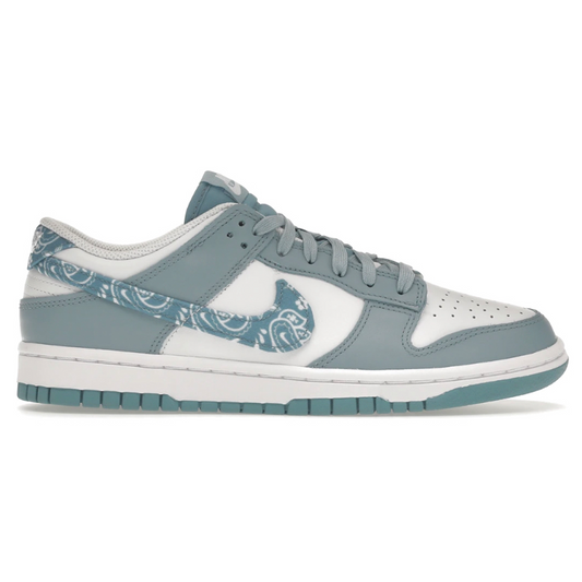 The Nike Dunk Low Blue Paisley is the perfect combination of style and comfort. Show off your individual style while its lightweight design and cushioned midsole keep you comfortable all day long. Experience the perfect blend of fashion and function.