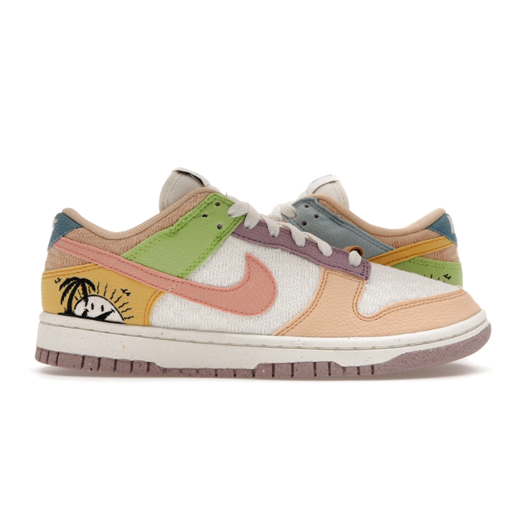 Turn heads with the Nike Dunk Low Retro Sun Club (Womens). With its vintage style and iconic shape, this sneaker will make you the star of the show. Boasting classic design, supreme comfort, and modern Nike technology, you'll look and feel your best. Step into stunning style today.