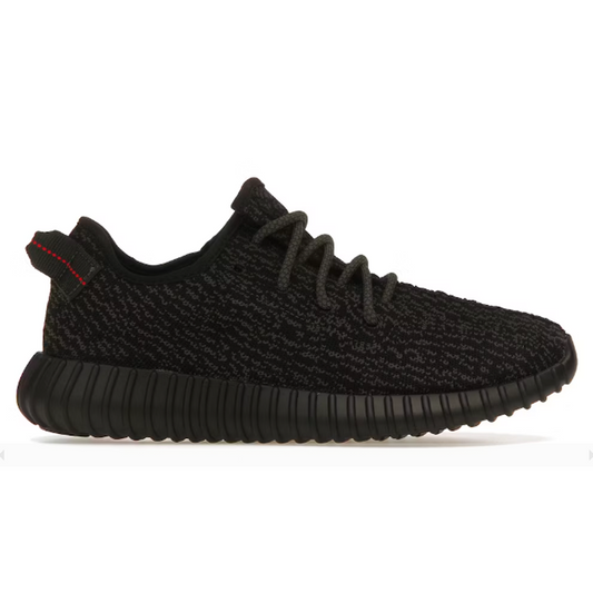 Take your style to the next level with the Yeezy Boost 350 Pirate Black (2023). Step out in style in a sleek silhouette with the signature Boost cushioning, delivering plush comfort and a smooth ride wherever you go. Elevate your style today!