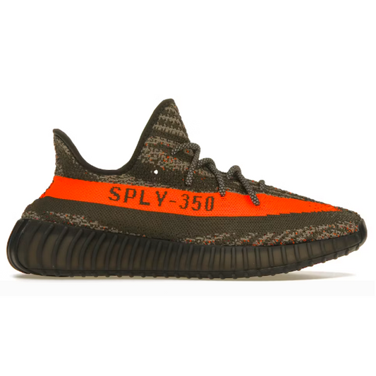 Make a statement with the Yeezy Boost 350 v2 Carbon Beluga. Stylish, comfortable, and ideal for all types of streetwear fashion, these shoes are a must-have for any fashionista. They usually run a half size small. Live your life in ultimate style!
