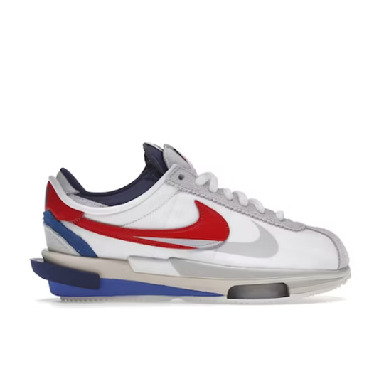 Nike Zoom Cortez White Red Blue (Mens)